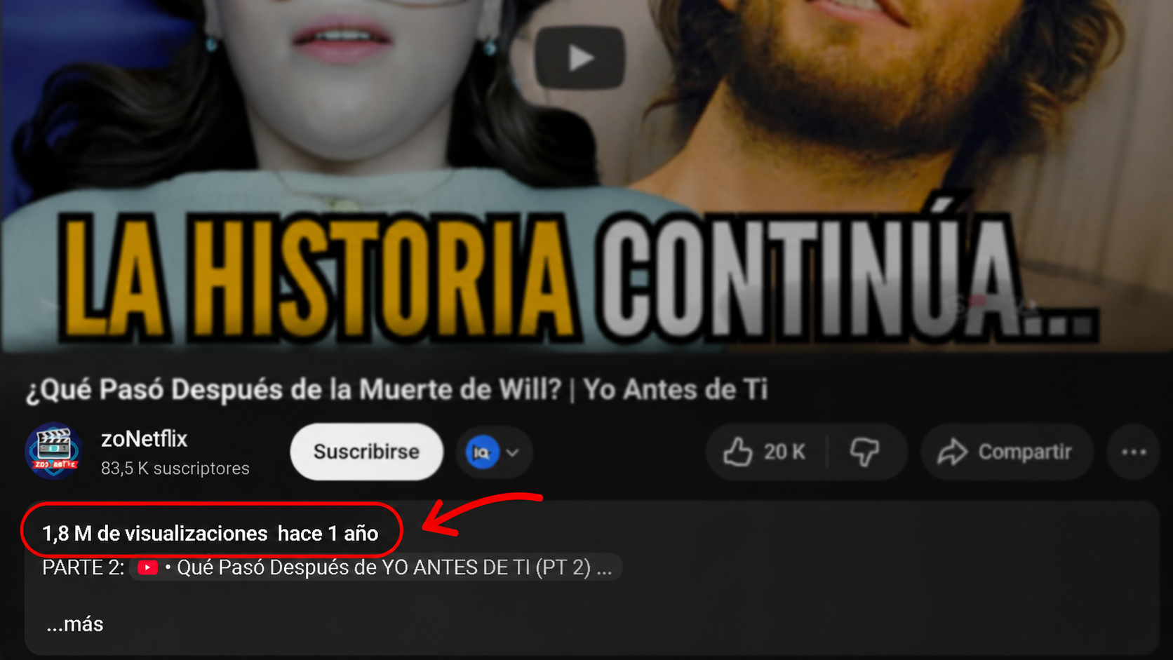 Evidencia de resultados en videos